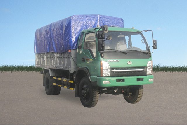 Xe tải Hoa Mai 5.25 tấn 2 cầu thùng mui bạt