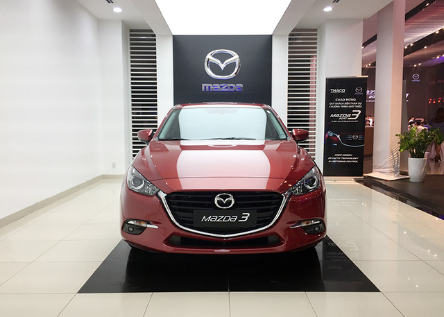 Mazda3 2017 có giá bán từ 690 triệu đồng