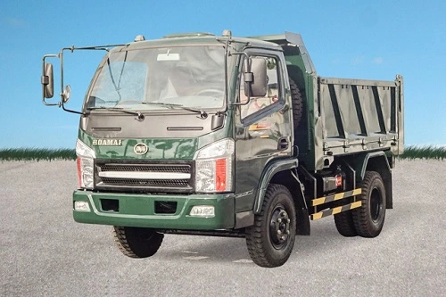 xe tải ben Hoa Mai 2 cầu 4 tấn 45 E4TD | ô tô Hoa Mai